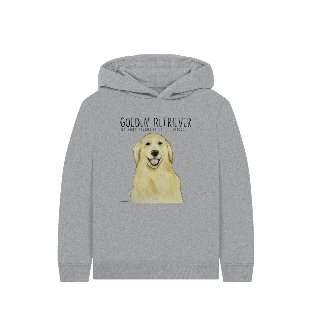 Golden Retriever Kids' Hoodie: For Your Little Weirdo’s Ultimate Adventure!