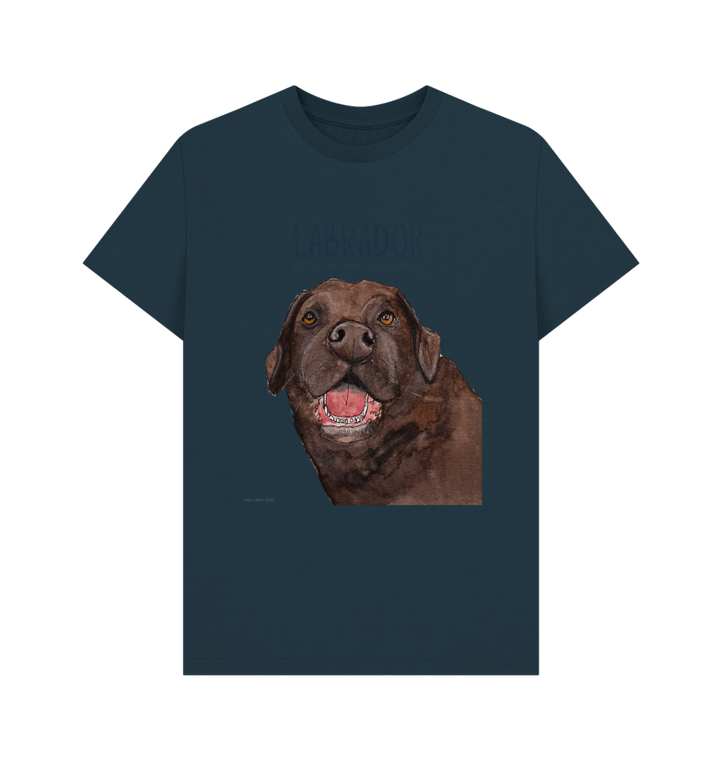 Snack Goals & Tail Wags: The Chocolate Labrador Men’s Tee