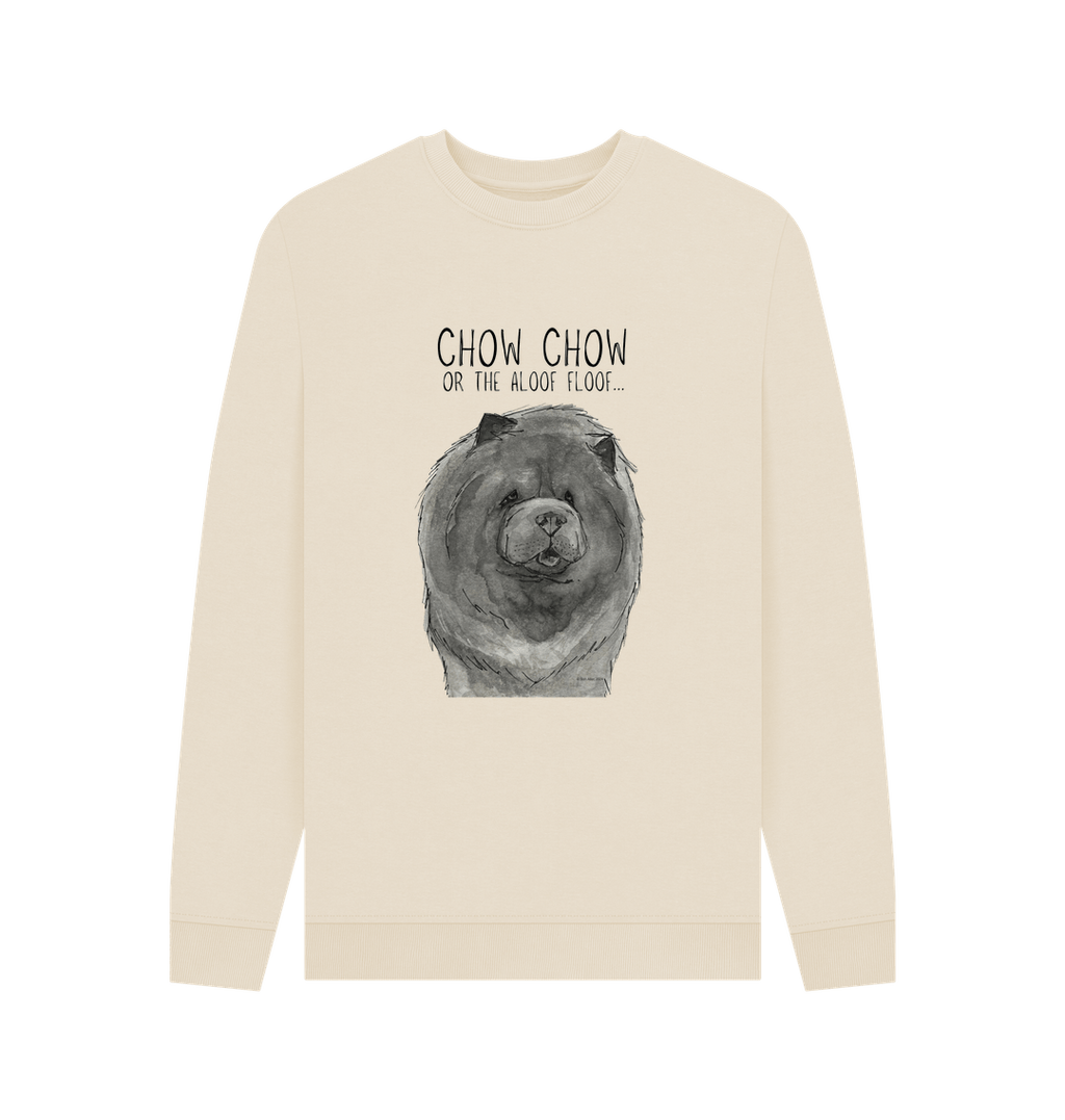 Blue Chow Chow Men's Crewneck Sweatshirt – Featuring The Aloof Floof!