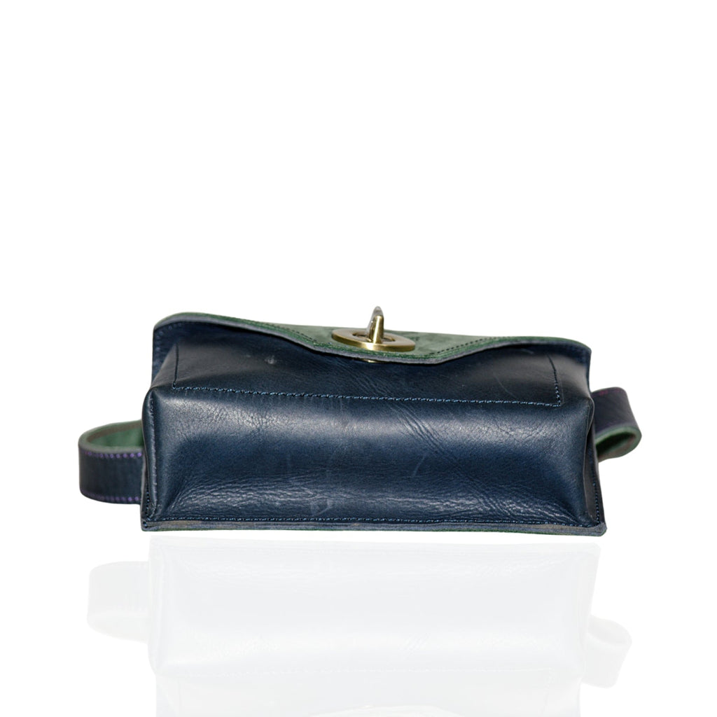Bet Sling Hip Bag in Full Grain Leather