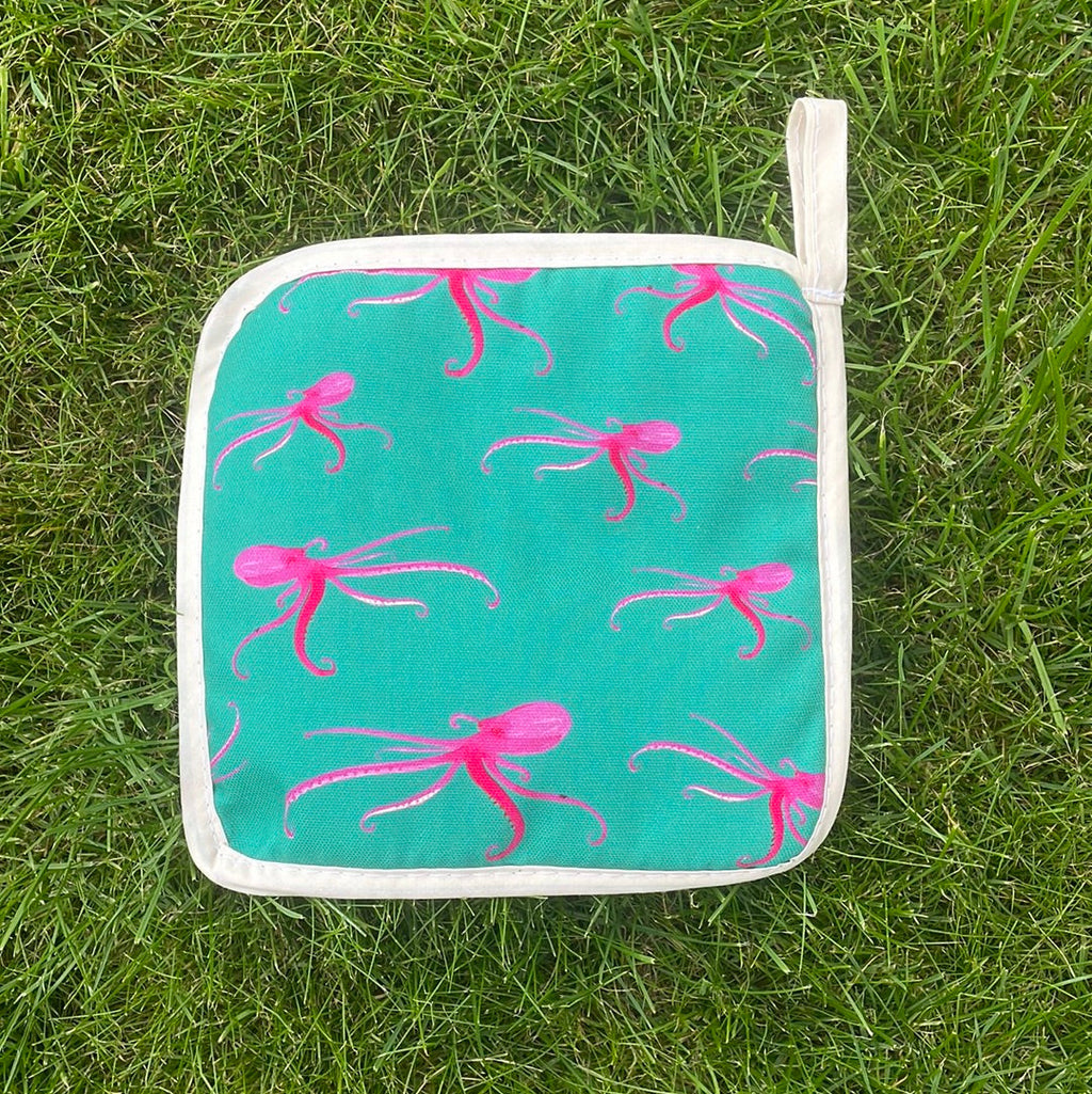 Pot Grabs with Handpainted Illustrations