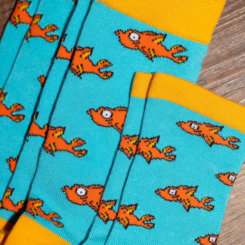 Adult Guppy Fish Bamboo Socks