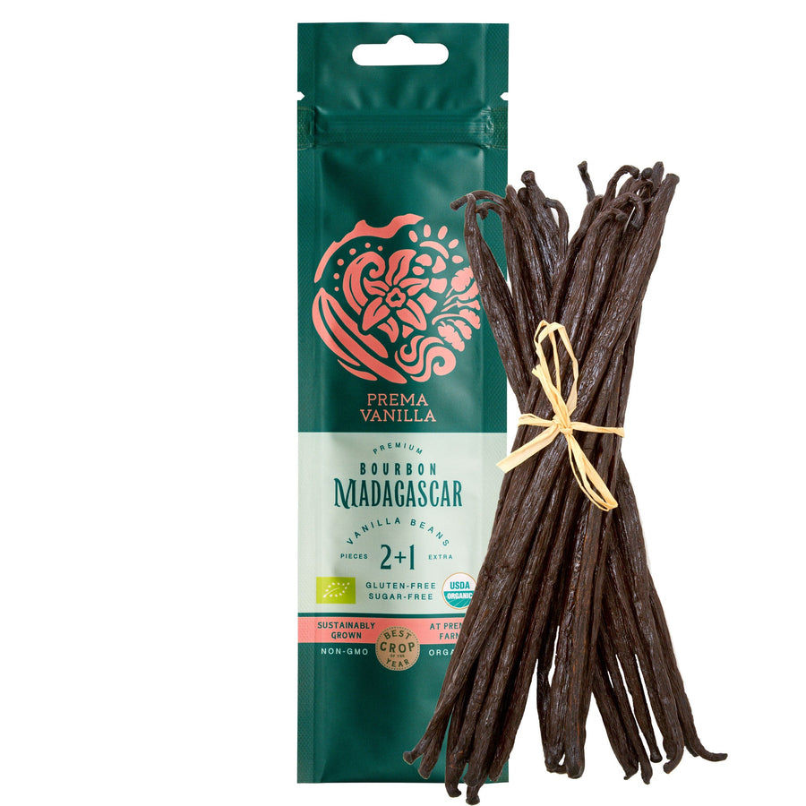 2+1 Gourmet Vanilla Beans (14-18 cm)