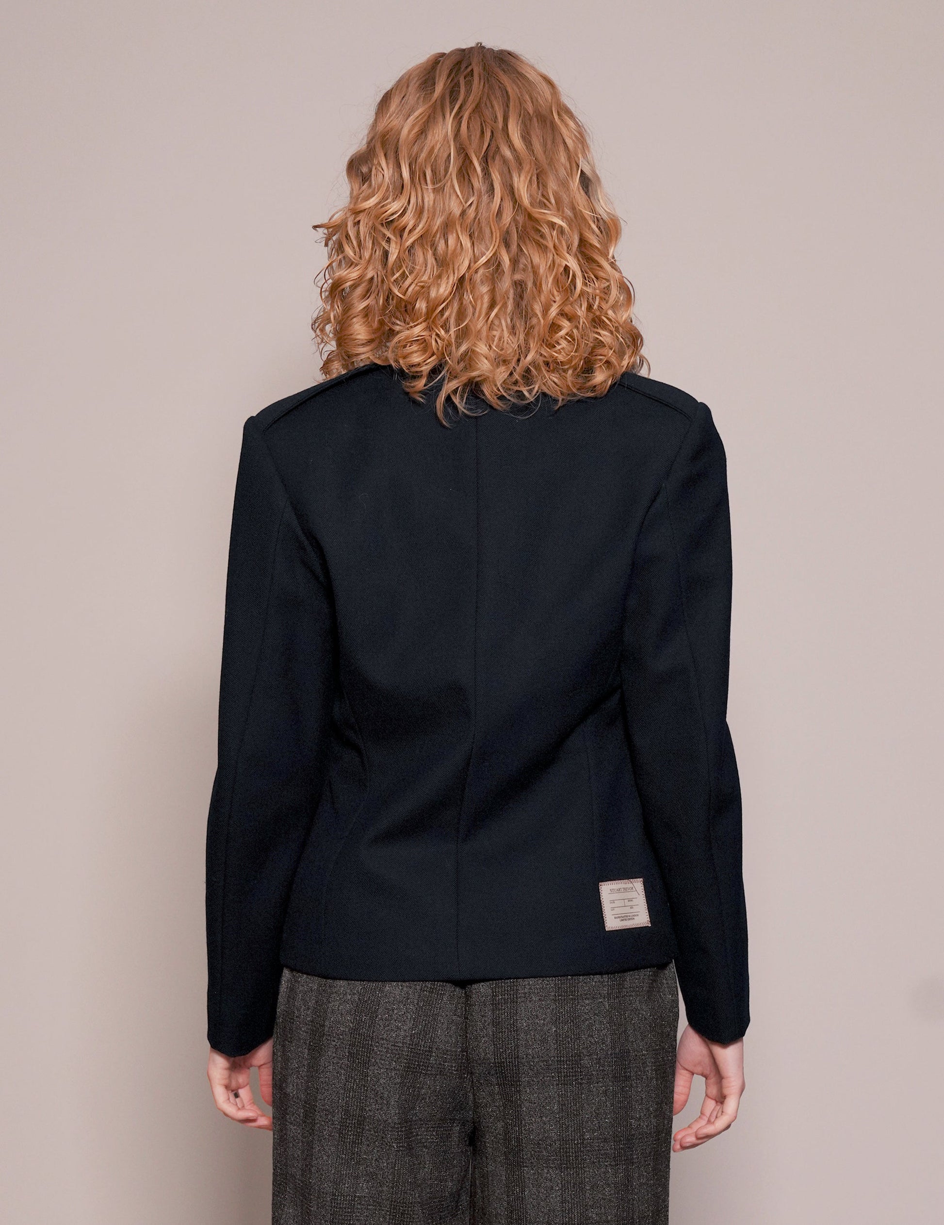 Vintage Naval Uniform Blazer in Navy