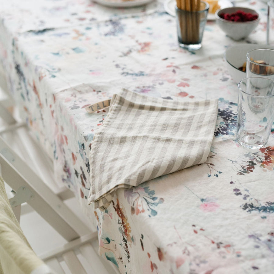 Vintage Linen Kitchen Towel – Durable & Quick-Drying by Linen Tales at www.brixbailey.com