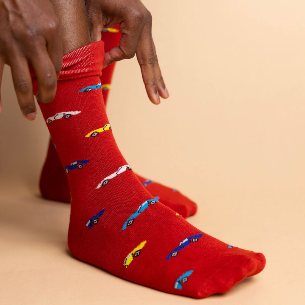 Ultimate Style Sock Box - 15 Pairs of Bamboo Socks