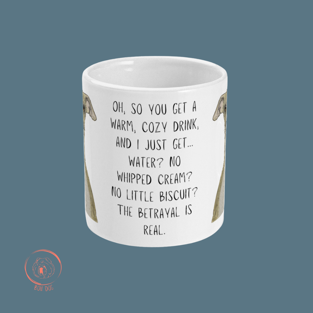 Whippet & Sip: The Betrayal Mug