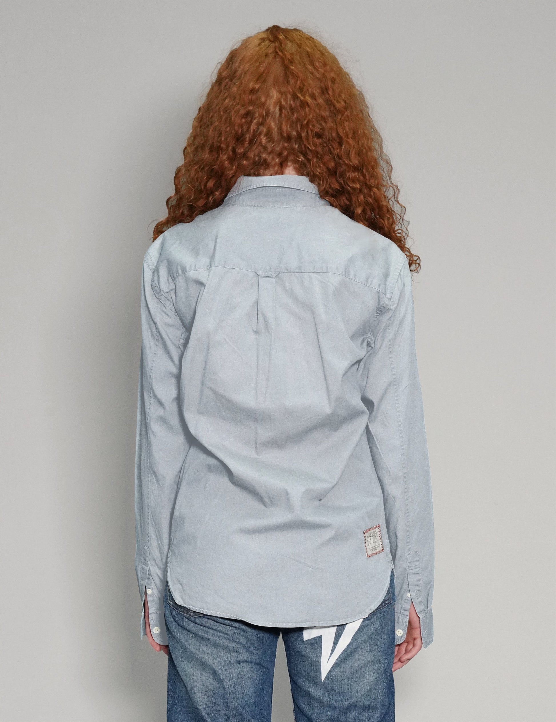 'Love Will Tear Us Apart' Light Blue Shirt