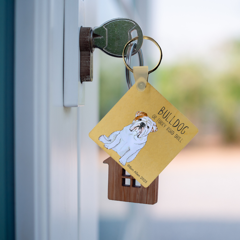 The Bulldog Key Keeper – Stubbornly Holds Your Keys (and Your Heart)