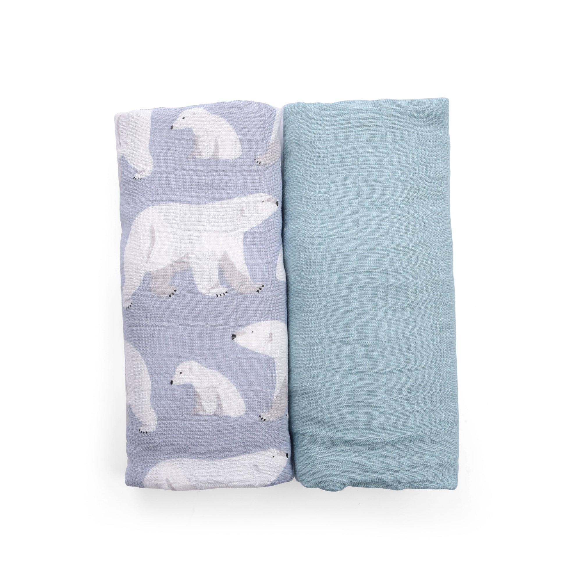 Snuggle Wrap Blue Swaddle Blanket Set