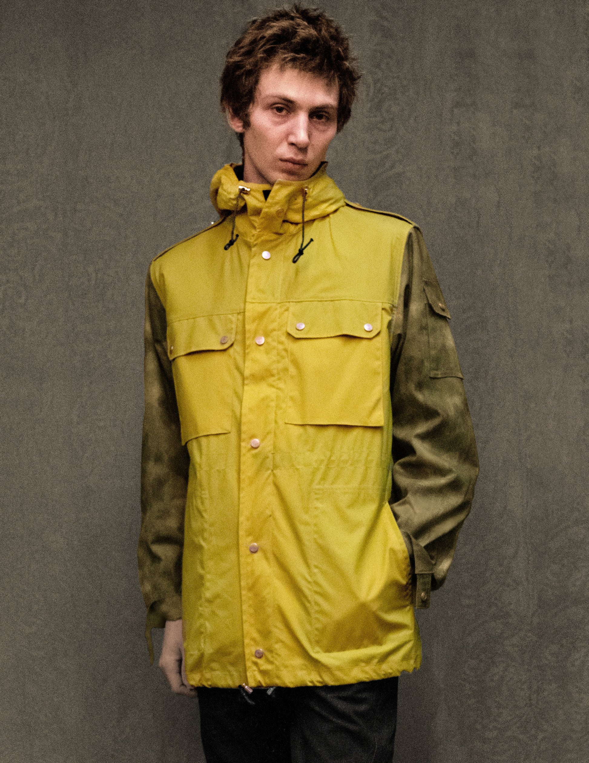 IMMORTAL Desert Parka in Yellow & Camo