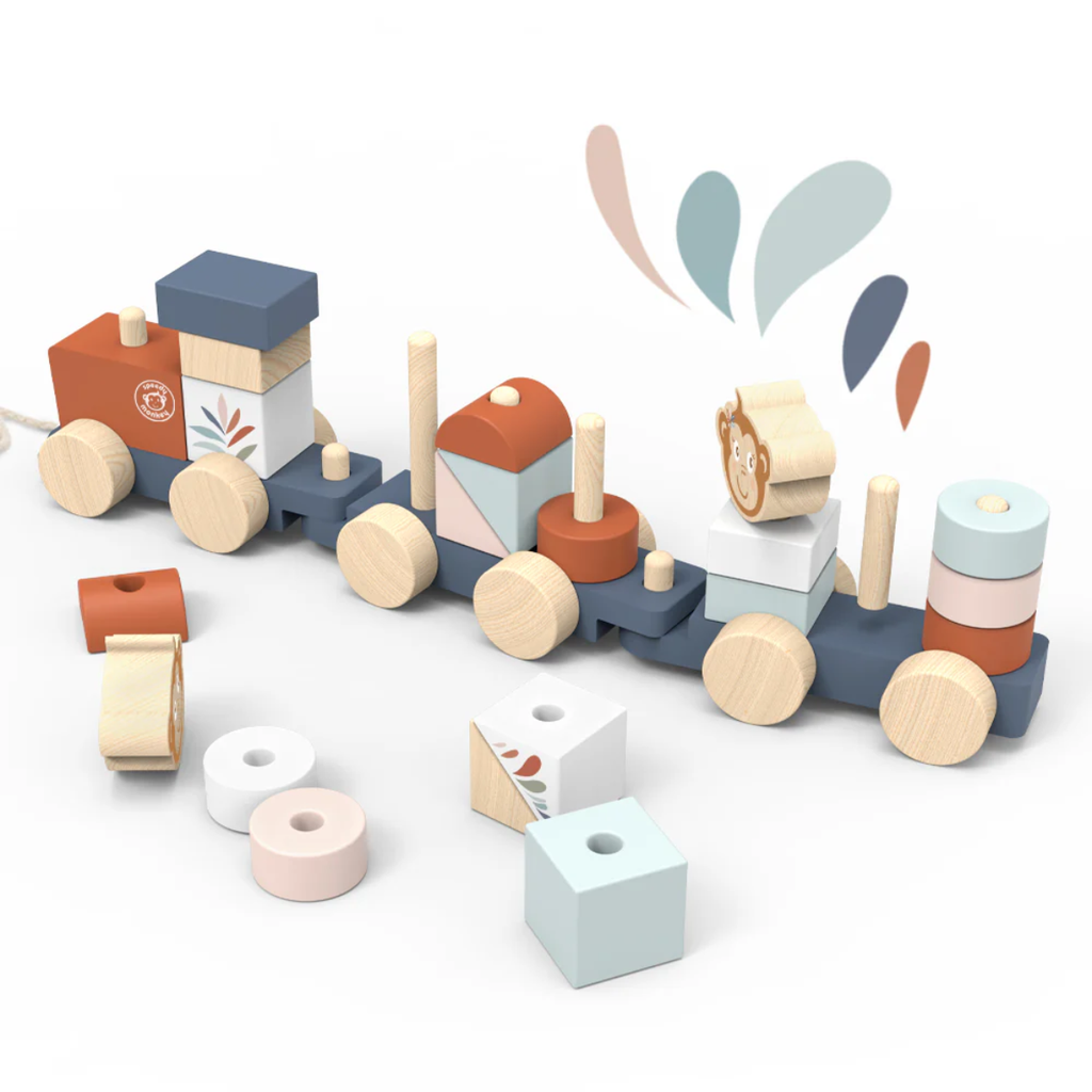 Speedy Monkey Train Stacker