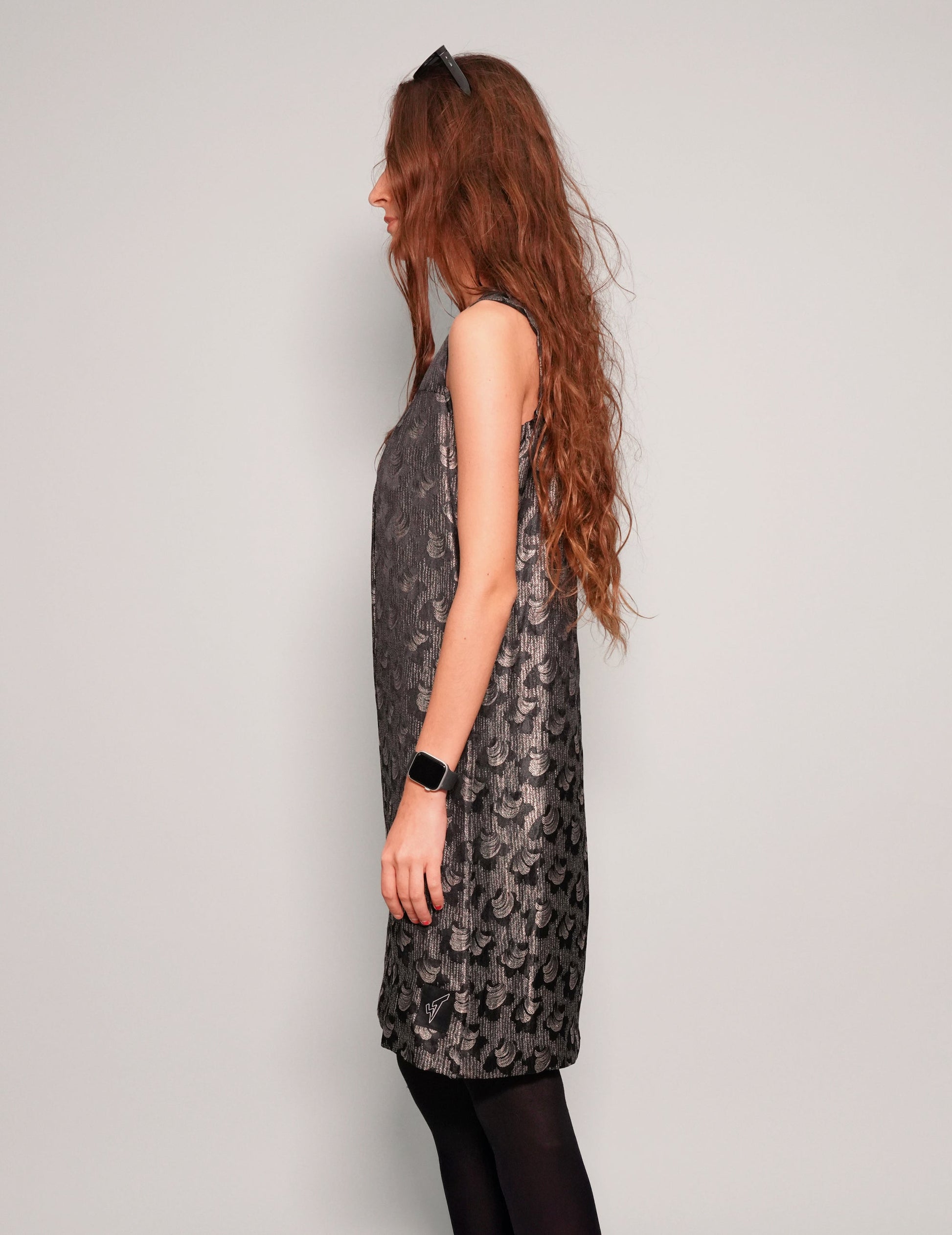 Shell-Patterned Dress