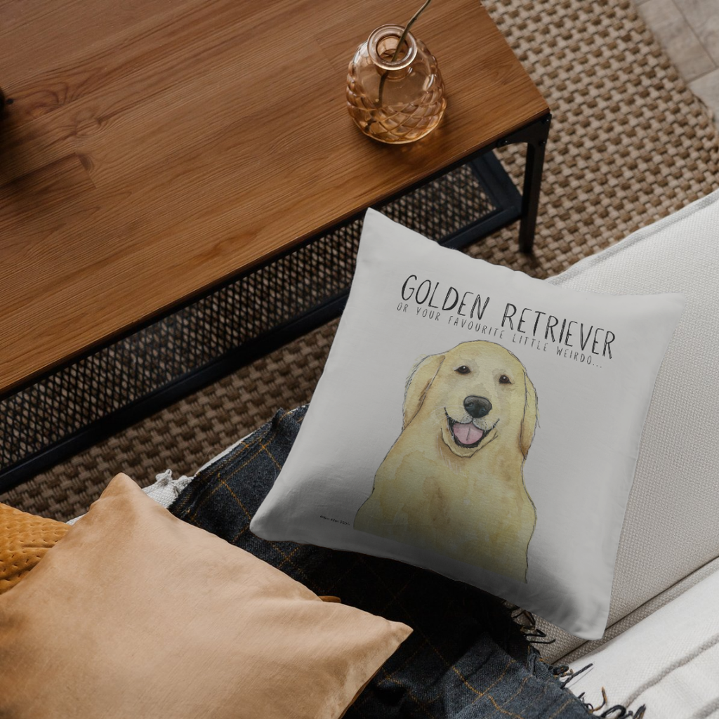 Golden Retriever Cushion – Because Your Couch Needs More Fur!