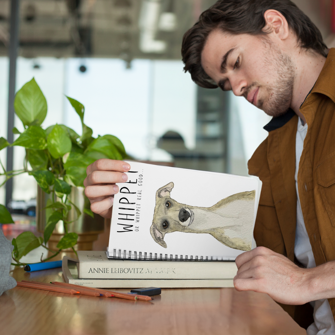 Whippet Real Good – The Notebook for Zoomie-Fueled Genius!