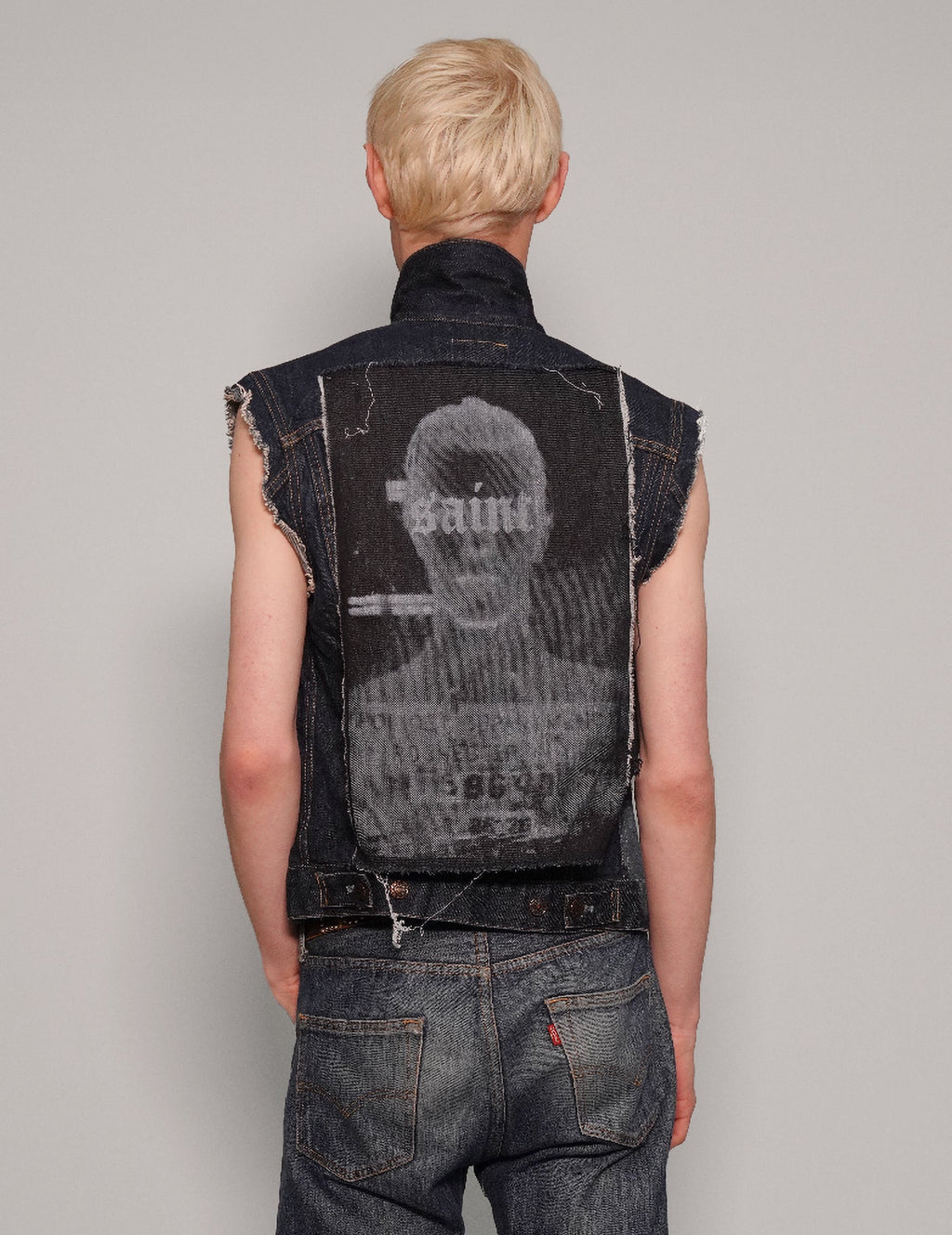 Vintage Levi's Denim Patched Gilet