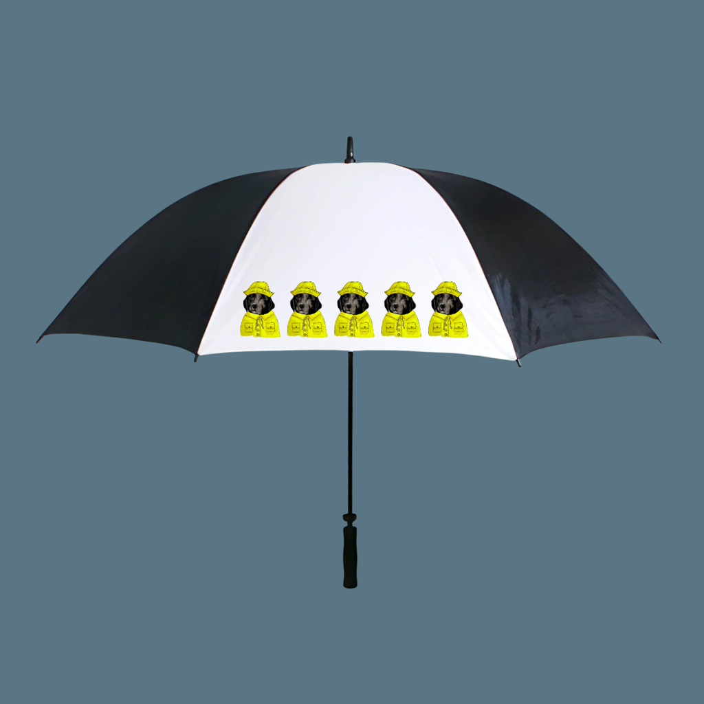 Reign or Shine – The Om Nom Nomnivore Golf Umbrella