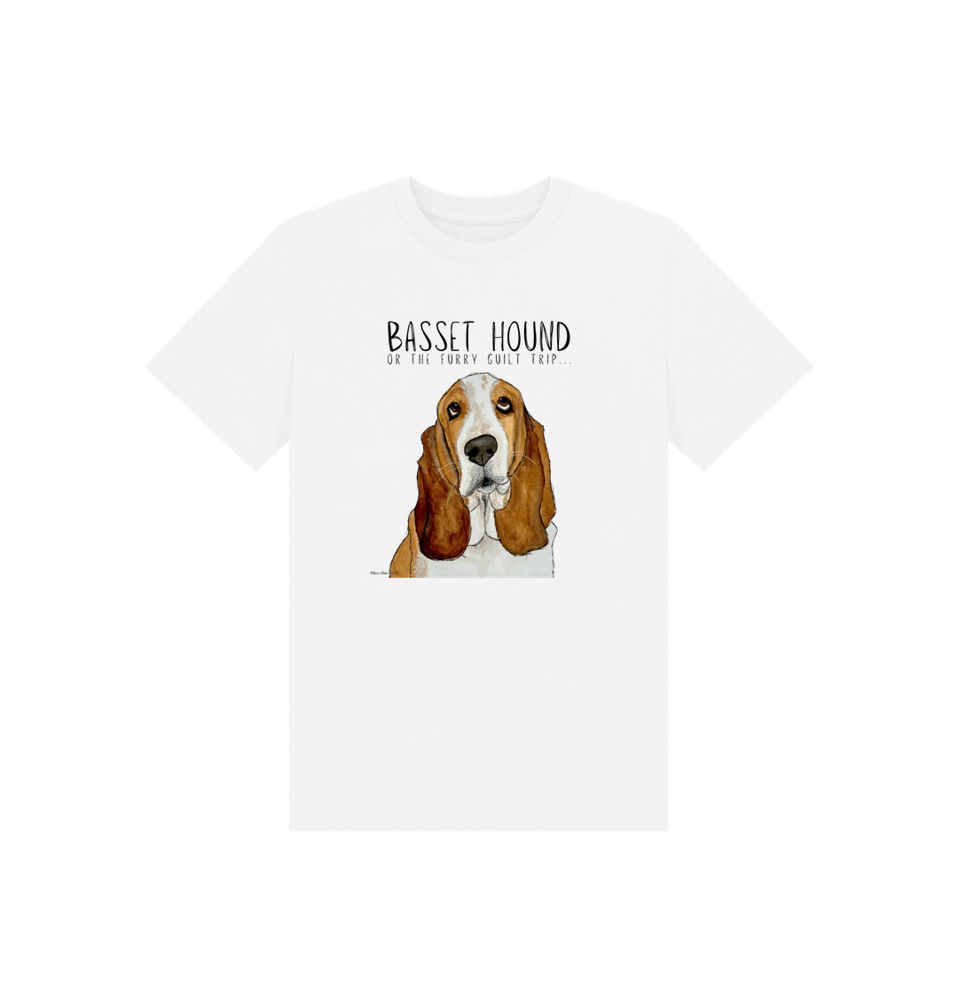 Basset Hound Child’s T-Shirt: Wearable Guilt with a Side of Cuteness!