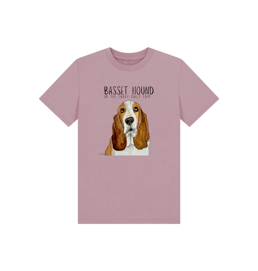 Basset Hound Child’s T-Shirt: Wearable Guilt with a Side of Cuteness!