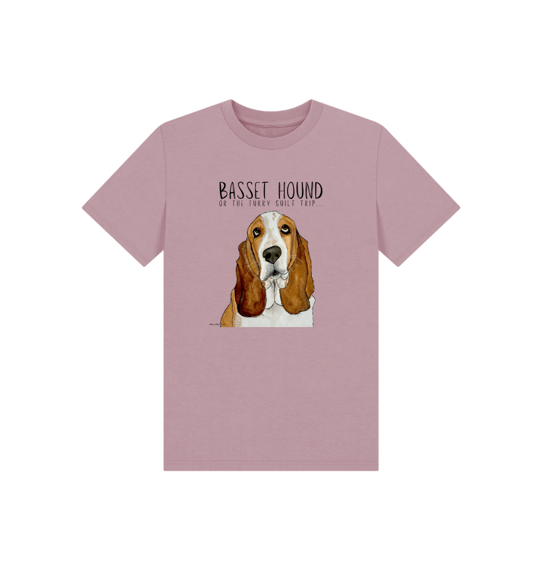 Basset Hound Child’s T-Shirt: Wearable Guilt with a Side of Cuteness!