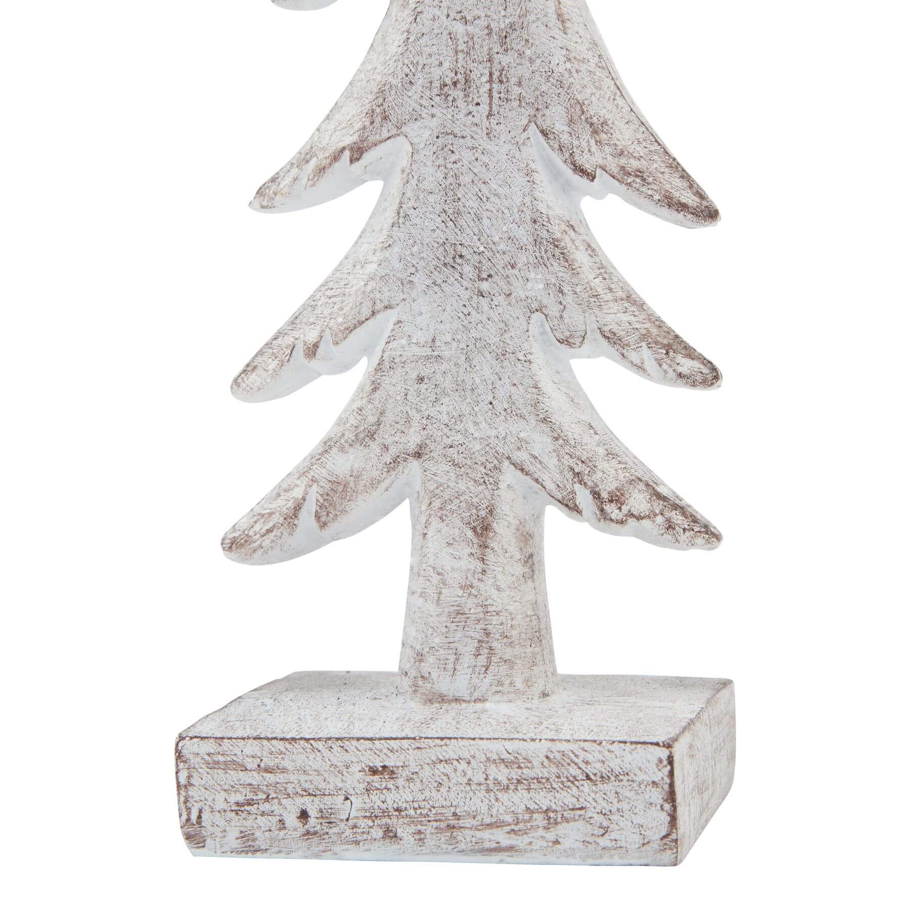Handcrafted winter forest sculpture in crisp white resin with frost accents, dimensional branches, and 360Â° elegance. by Sostter at brixbailey.com