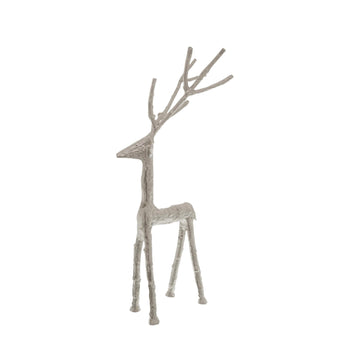 Handcrafted silver stag ornament with detailed antlers, elegant metal decor for home or holidays  

**  
- **Keywords included:** silver stag ornament, detailed antlers, metal decor, home, holidays  
- **Clear description:** Visually conveys the lifelike stag design and metallic finish  
- **SEO & accessibility optimized:** Concise, descriptive, avoids redundancy by Sostter at brixbailey.com
