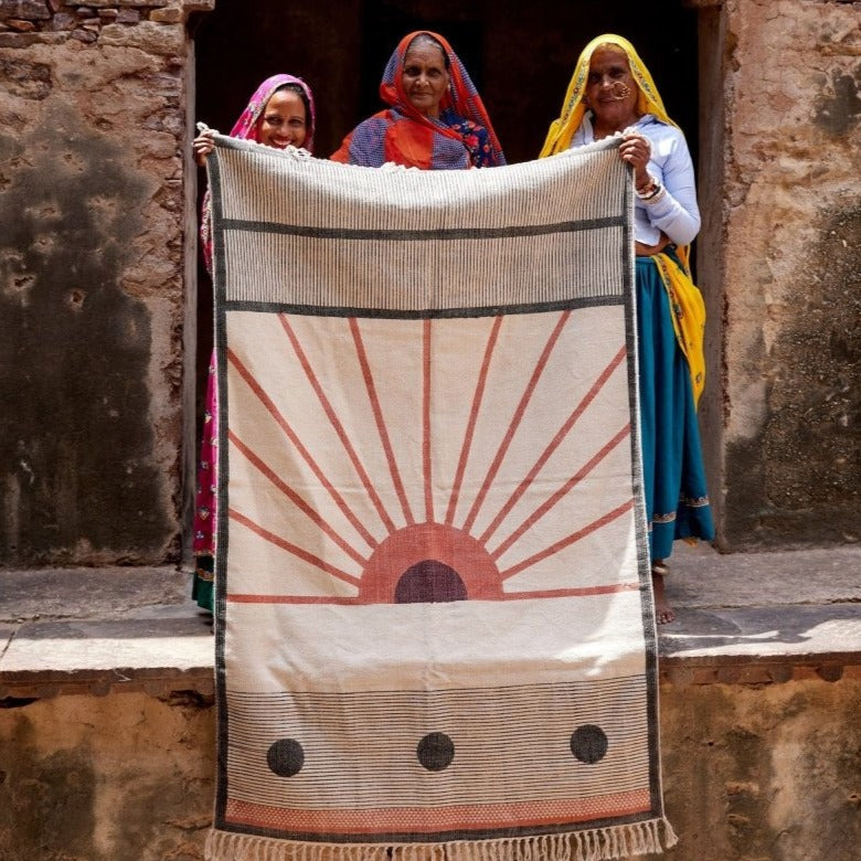 Sun Rug Handmade Cotton