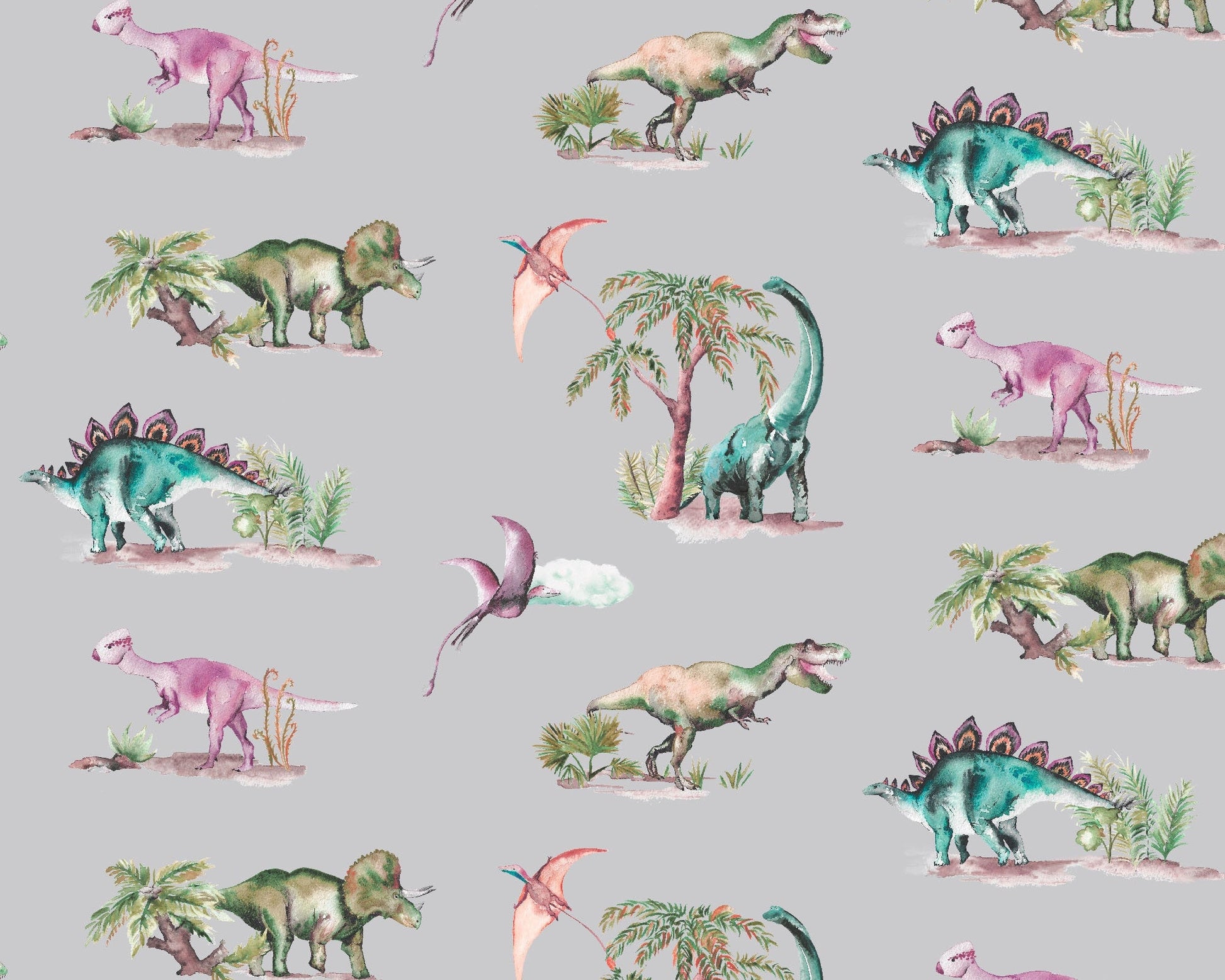 Dinosaurs Children's Wallpaper