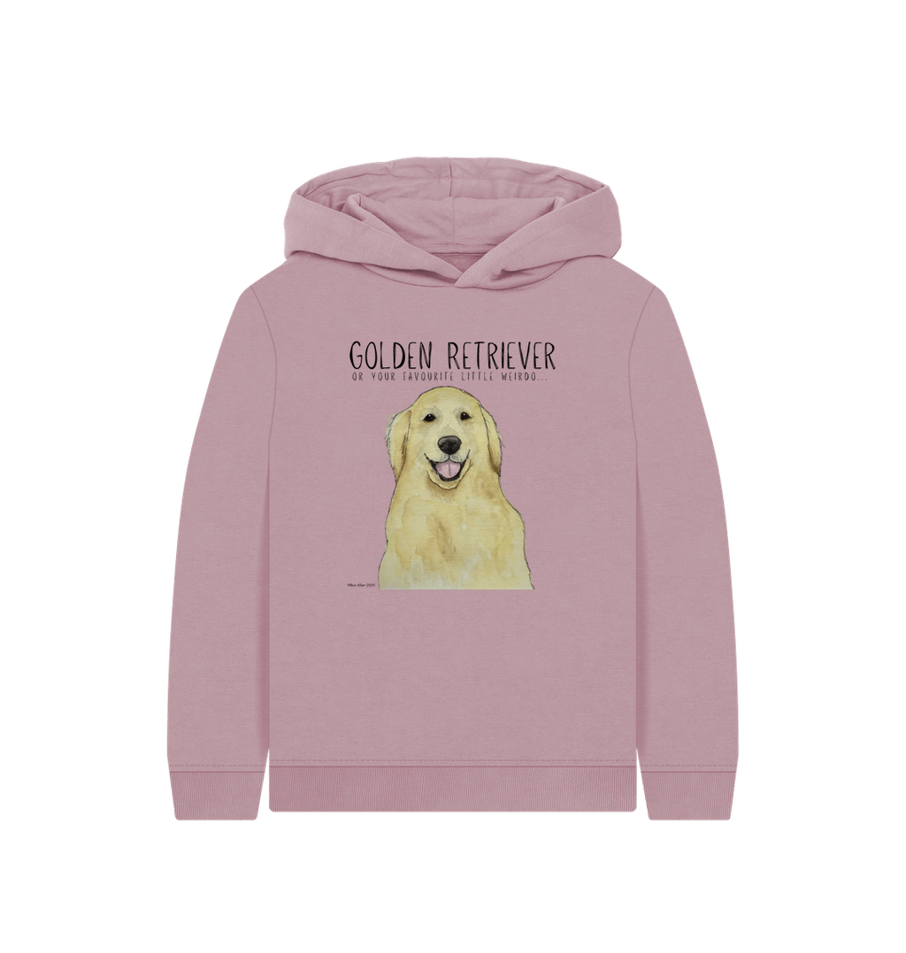 Golden Retriever Kids' Hoodie: For Your Little Weirdo’s Ultimate Adventure!