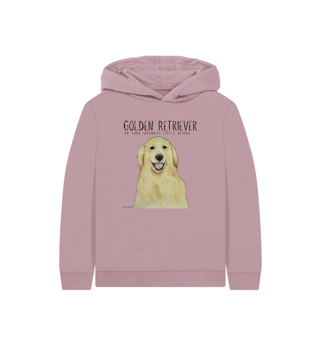 Golden Retriever Kids' Hoodie: For Your Little Weirdo’s Ultimate Adventure!