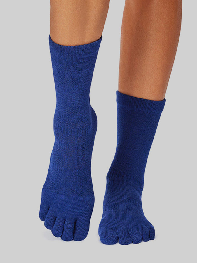 ToeSox Crew Full Toe Women's Yoga Grip Socks