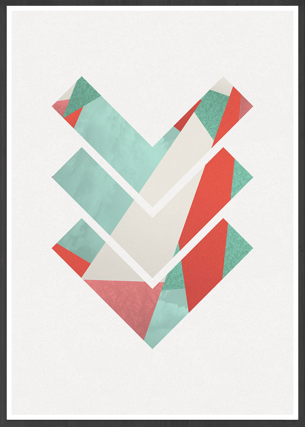 3 Arrows Minimal Geometric Print