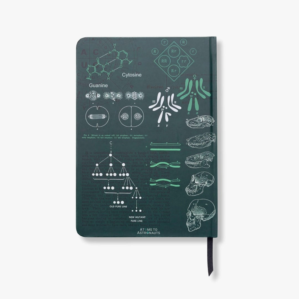 Evolution and Genetics A5 Hardcover Notebook