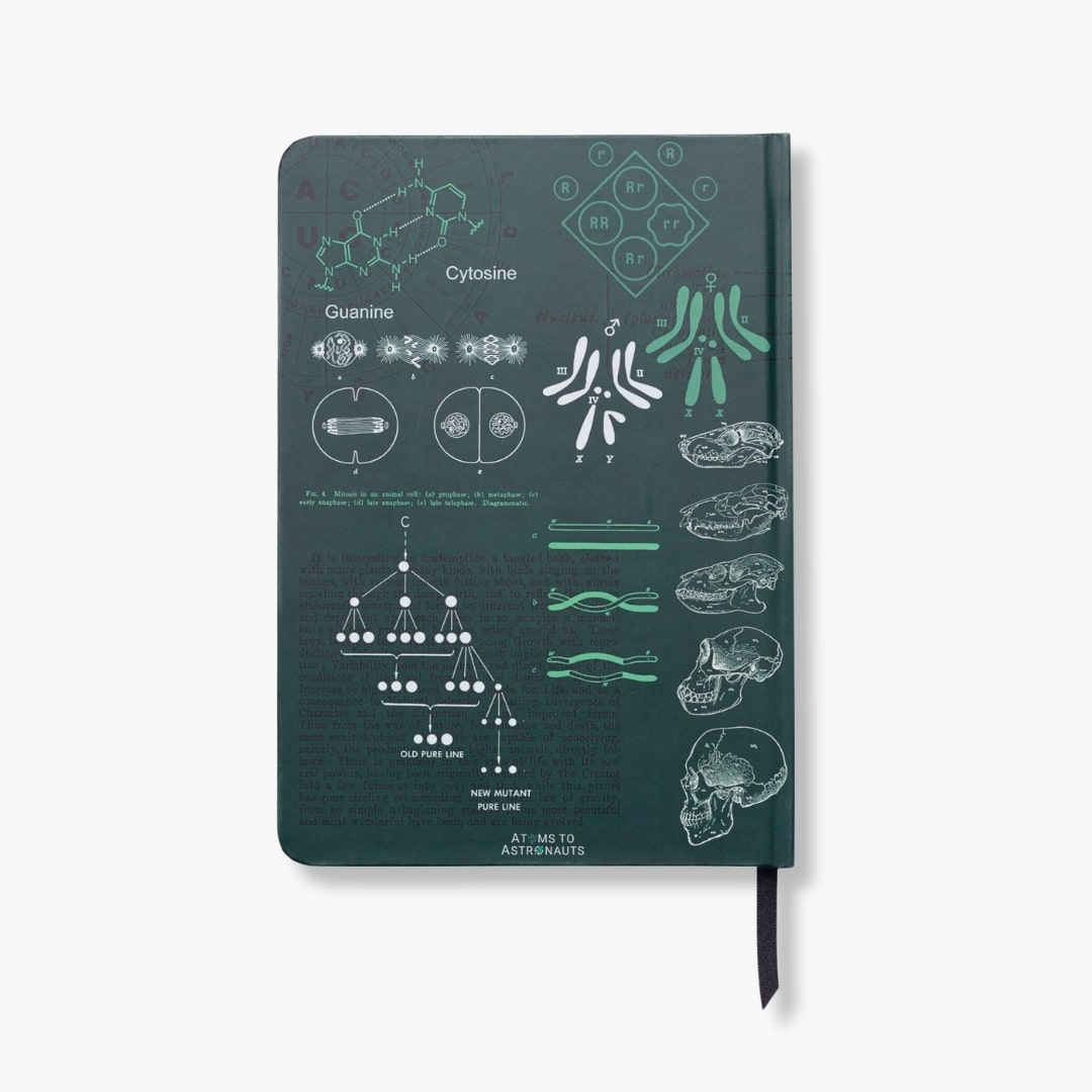 Evolution and Genetics A5 Hardcover Notebook
