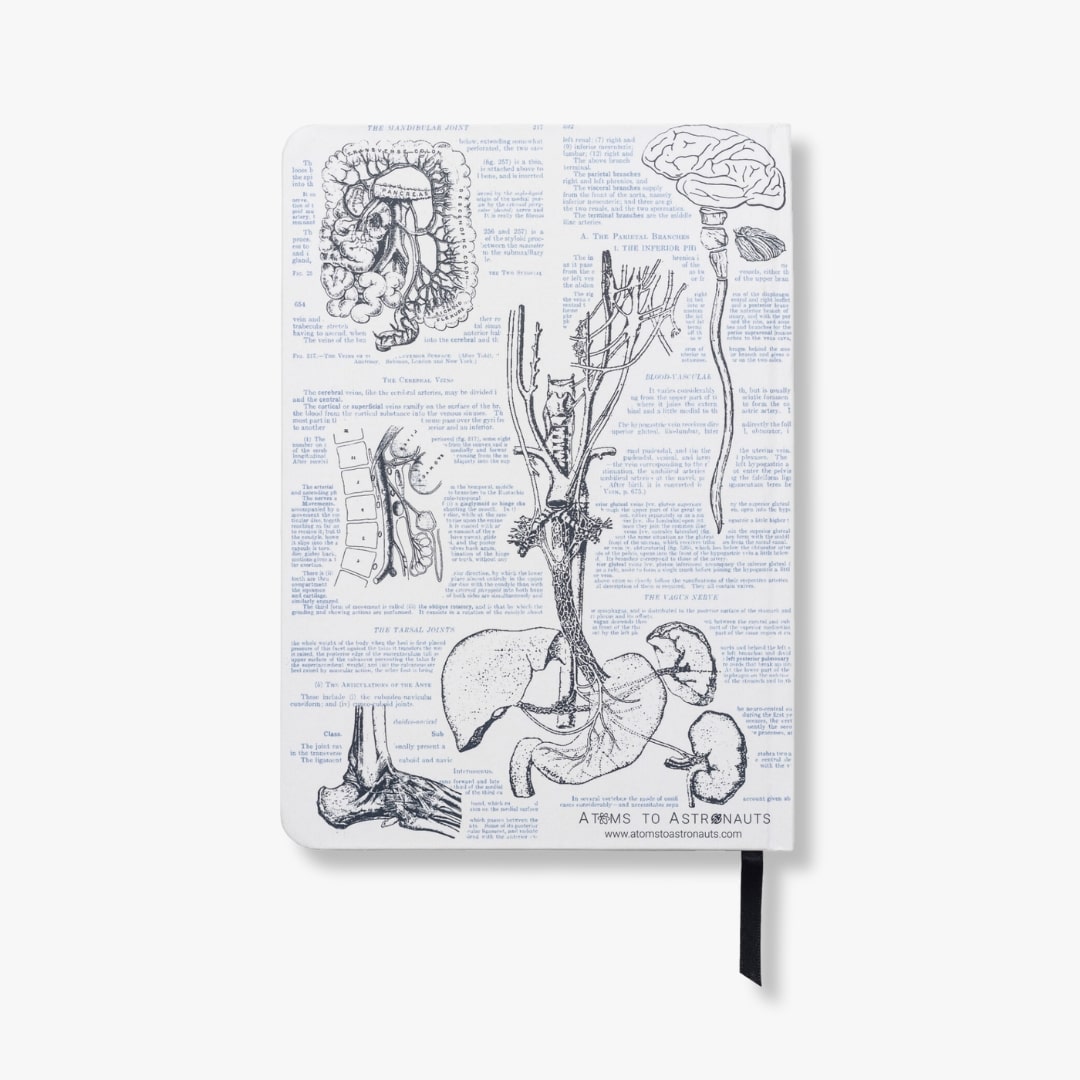 Anatomy A5 Hardcover Notebook