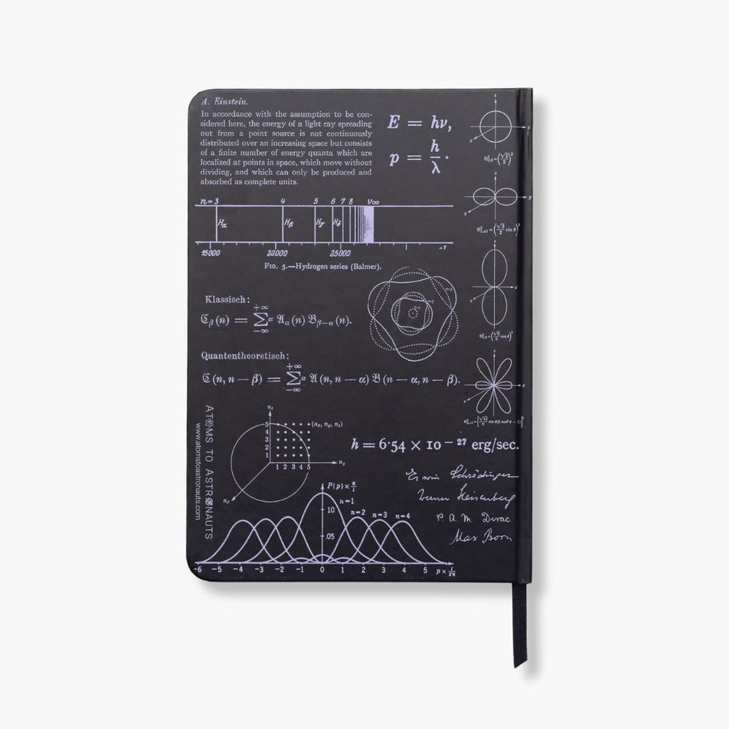 Quantum Physics A5 Hardcover Notebook