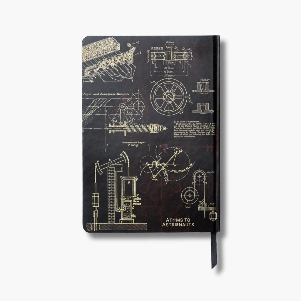 Mechanical Engineering A5 Hardcover Notebook