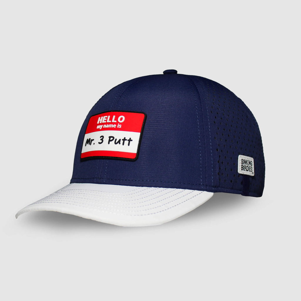 Mr 3 Putt Performance Snapback Cap