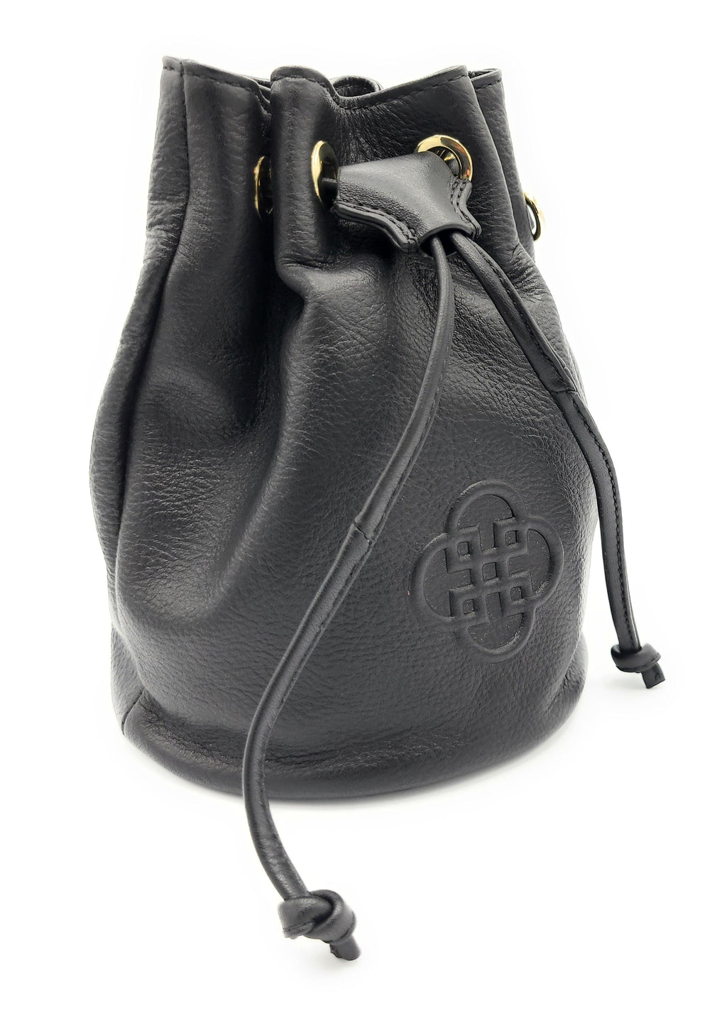 Pixie Real Leather Drawstring Crossbody Bag
