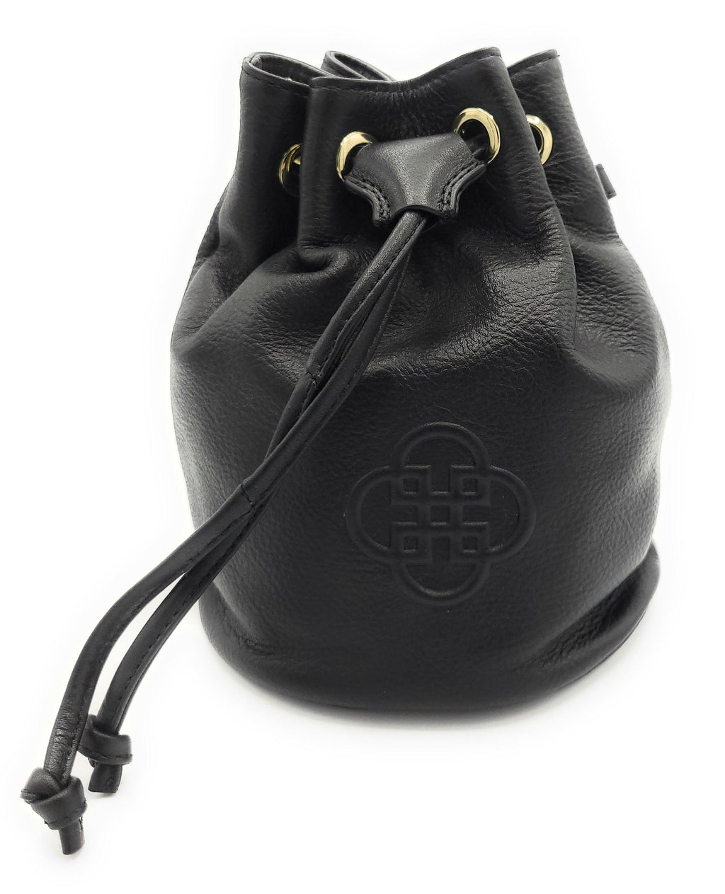 Pixie Real Leather Drawstring Crossbody Bag