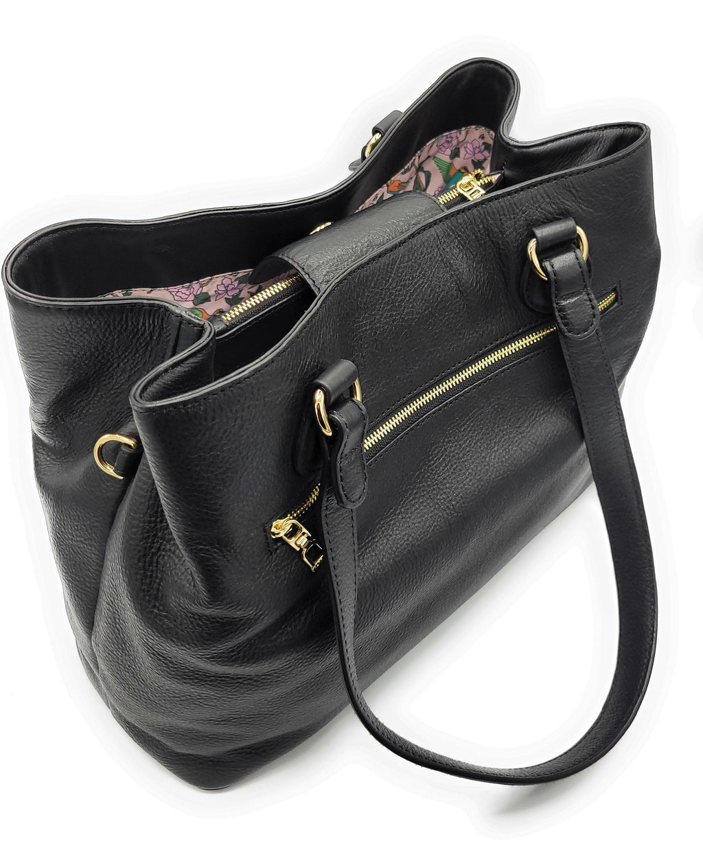 Rosie Real Leather Twin Strap Shoulder Bag