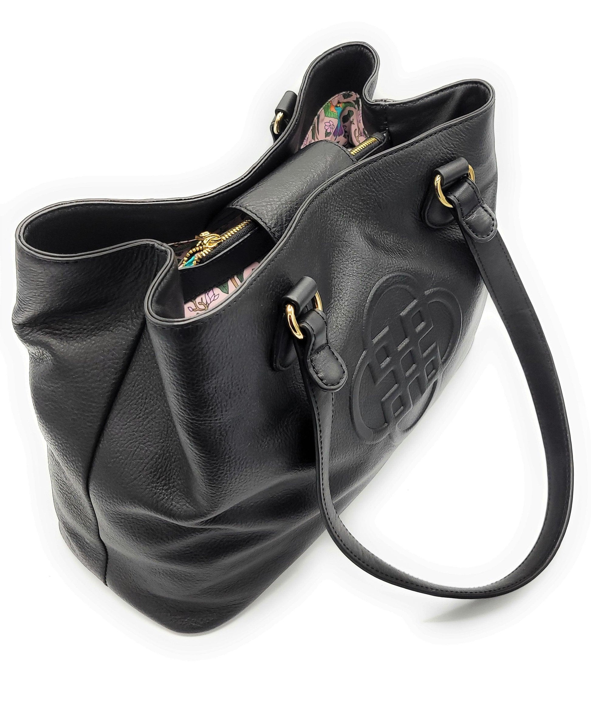 Rosie Real Leather Twin Strap Shoulder Bag