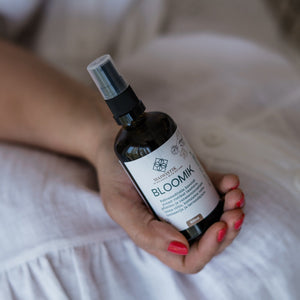 Bloomik 2-in-1 Herbal Body & Massage Oil – Nourish & Relax by MaiWistik at www.brixbailey.com
