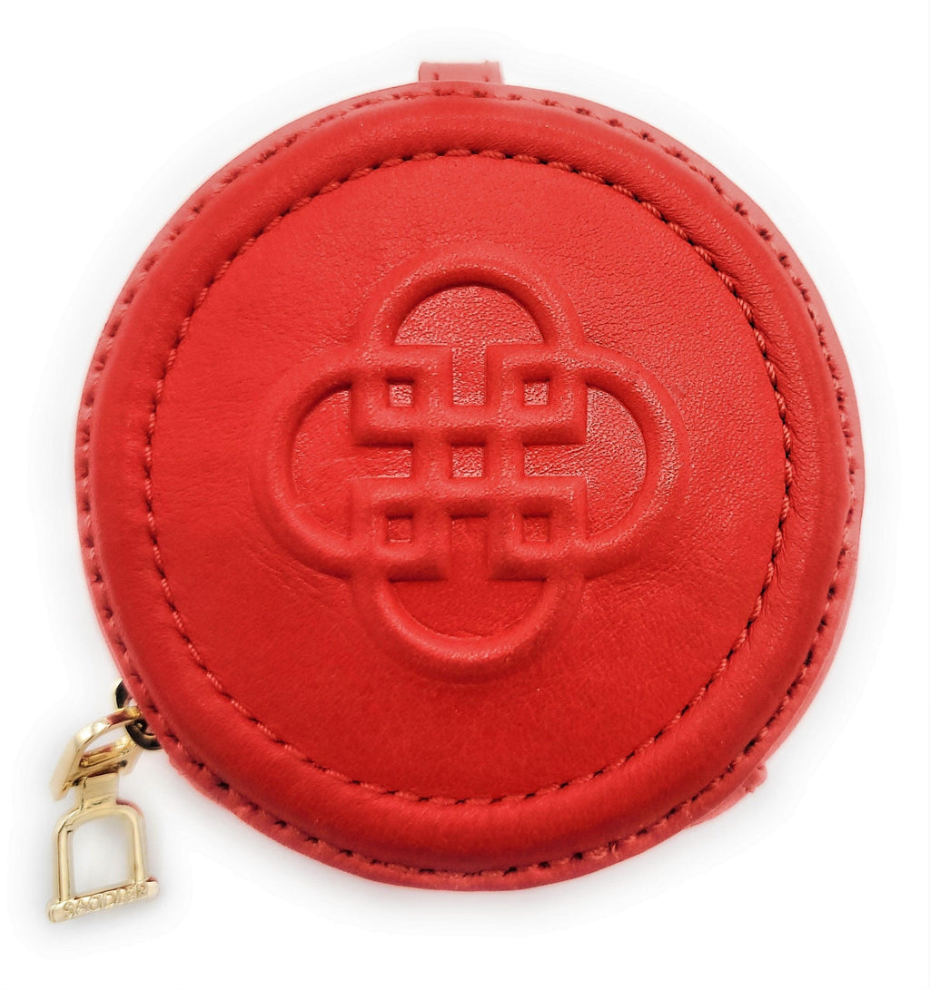 Ivy Real Leather Zip Top Coin Purse Gift Boxed