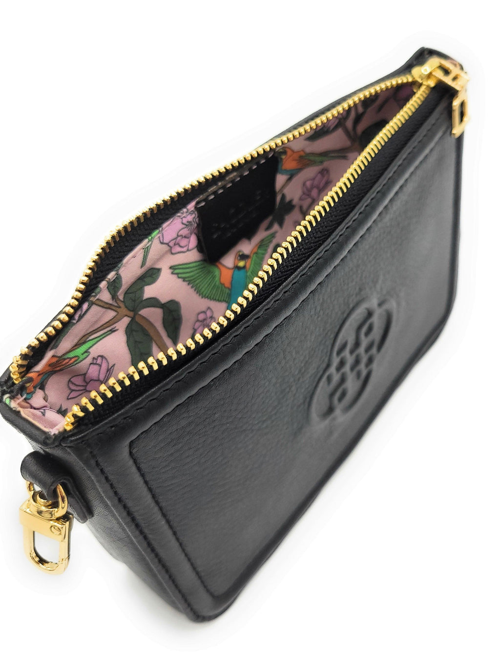 Frankie Real Leather Zip Top Makeup Pouch Gift Boxed