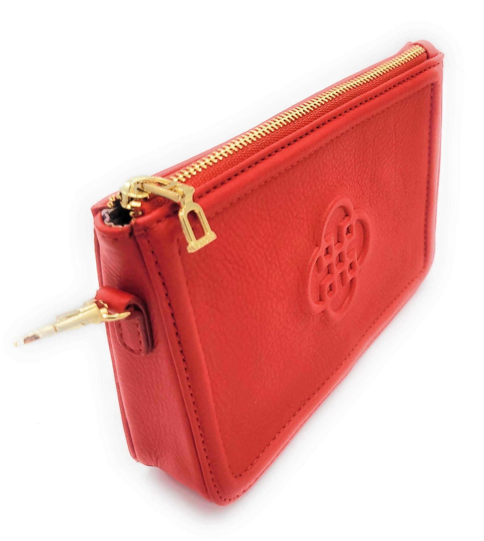 Frankie Real Leather Makeup Pouch with Gift Box