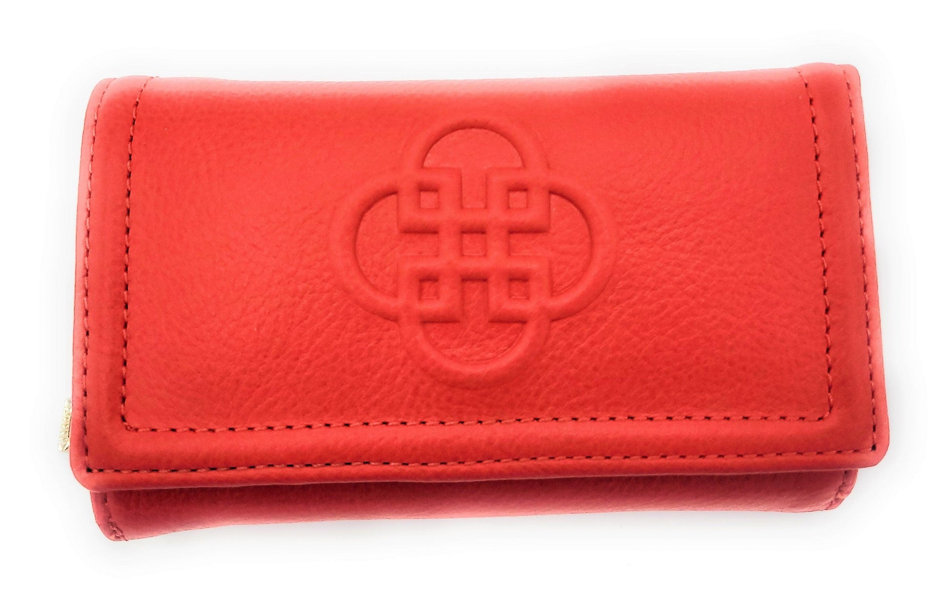 Ruby Real Leather Designer RFID Ladies Wallet with Zip and Gift Box