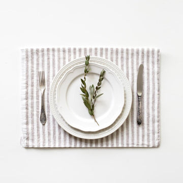 Handmade Linen Placemats – Stylish & Eco-Friendly Dining Essential by Linen Tales at www.brixbailey.com