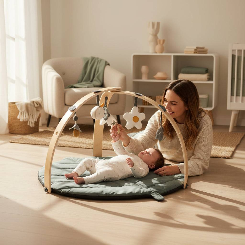 Baby Play Mat with Activity Gym and Toys