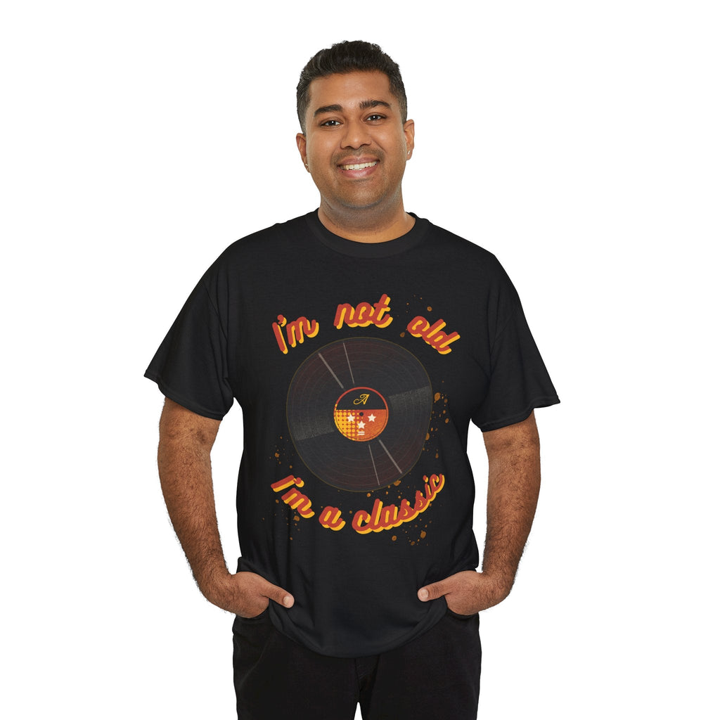 I'm Not Old I'm a Classic Men's Vinyl Record T-Shirt